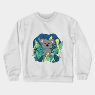 Cute koala illustration Crewneck Sweatshirt
